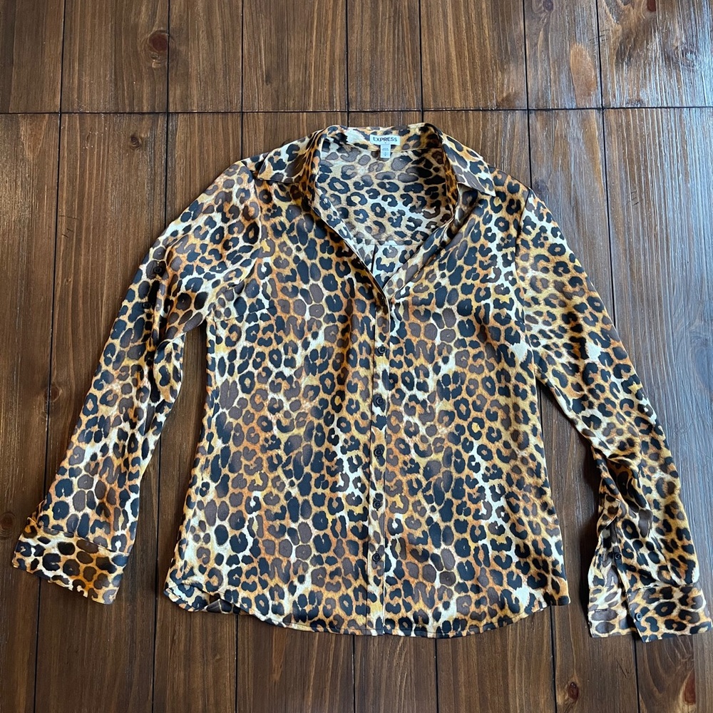 Leopard Blouse